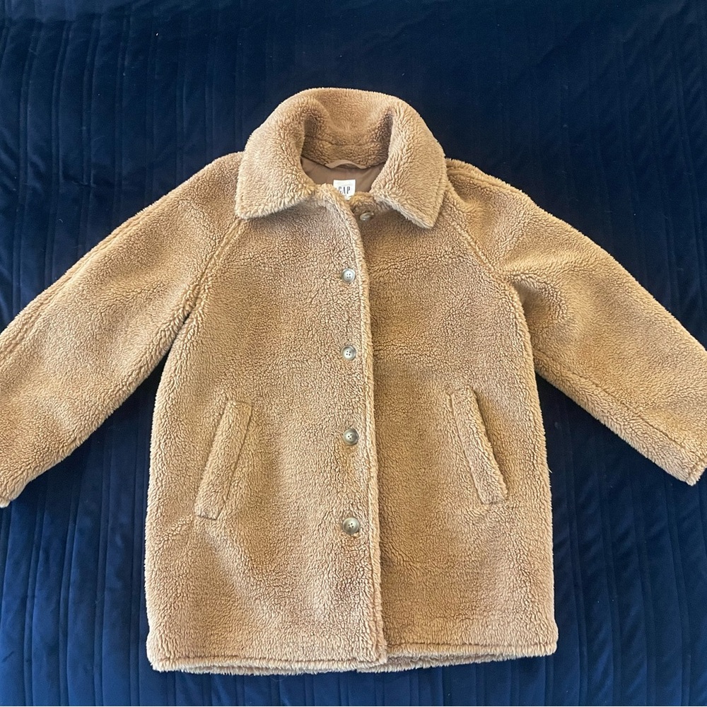 GAP Camel Teddy Oversized Coat